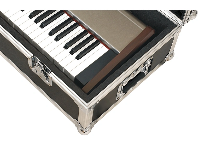 RockCase Keyboard Flight Case 88 Keys (42 cm / 16.54" Depth) - Black 