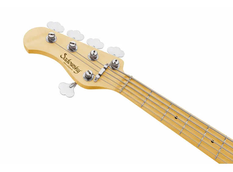 Sadowsky 21 Fret Hybrid PJ Bass 5 BK SHP CHR Act. 2way PJ PU OKU LH 