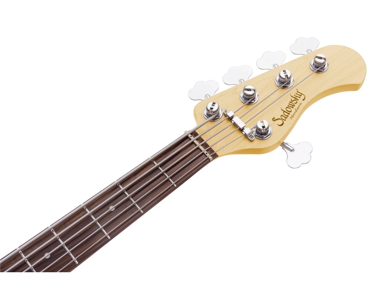 Sadowsky 21 Fret Vintage JJ Bass 5 CA MHP CH Act. 2way JJ PU OKU 