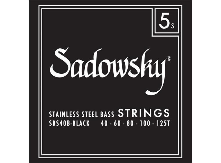 Sadowsky Black Label Bass String Set (040-125) Taperwound - 5-String