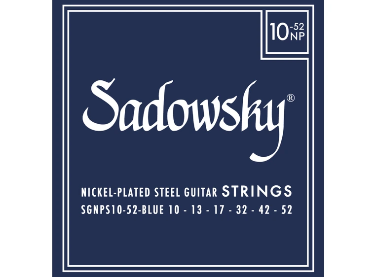 Sadowsky Blue Label Guitar String Set (010-052) Nickel Plated Steel 