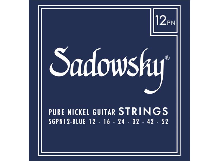 Sadowsky Blue Label Guitar String Set (012-052) Pure Nickel