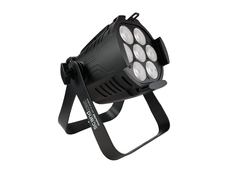 Scandlight studioPAR M710 RGBW 7x8W RGB+W, 20 graders spredning 