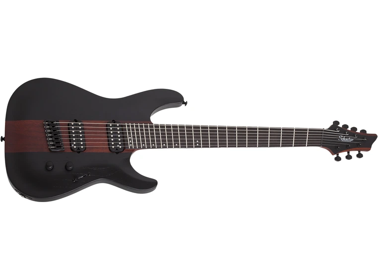 Schecter C-7 Rob Scallon Dark Roast 