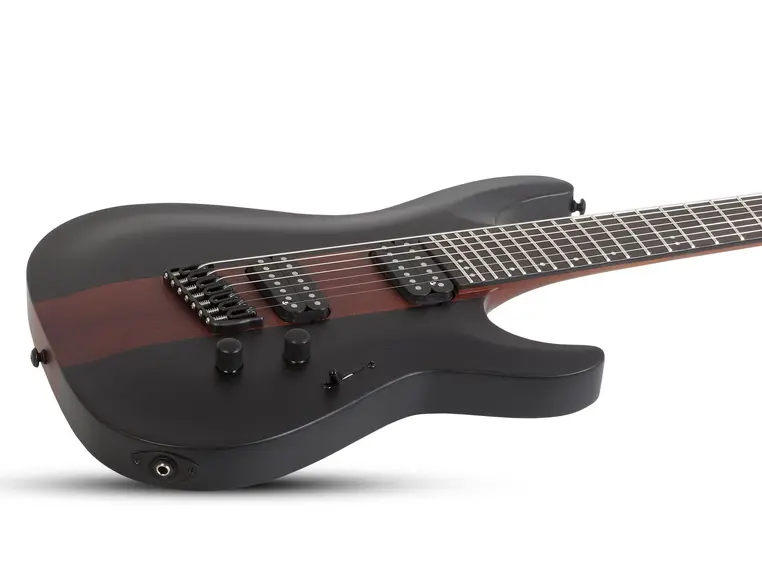 Schecter C-7 Rob Scallon Dark Roast 
