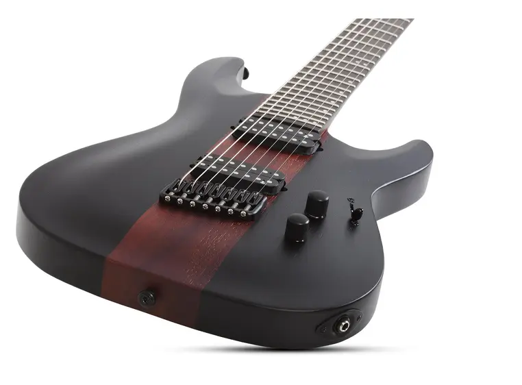 Schecter C-7 Rob Scallon Dark Roast 