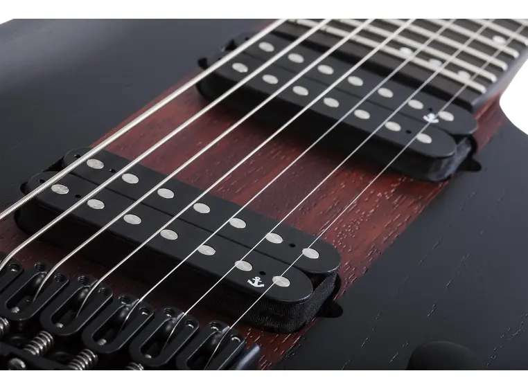 Schecter C-7 Rob Scallon Dark Roast 