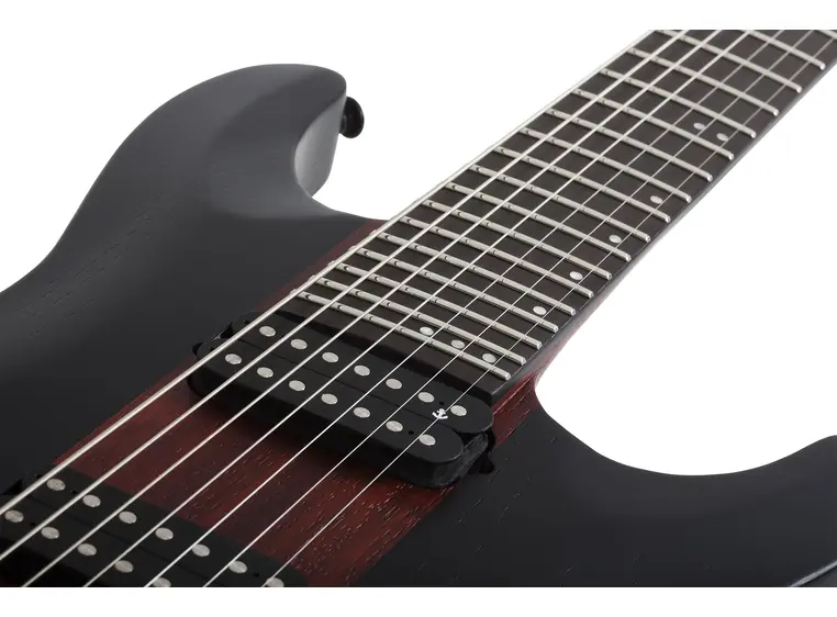Schecter C-7 Rob Scallon Dark Roast 