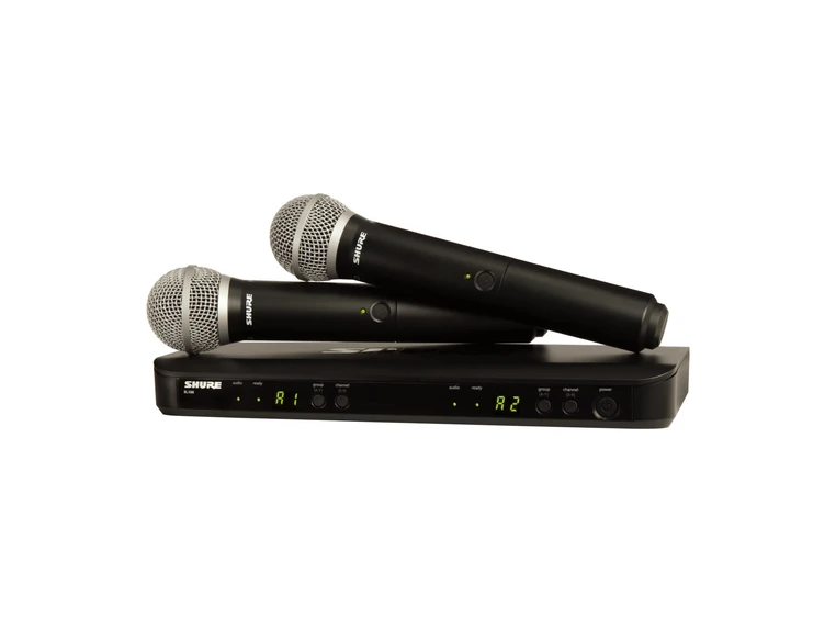 Shure BLX288-PG58 Dualsystem med 2x PG58 T11 (863-865MHz) 