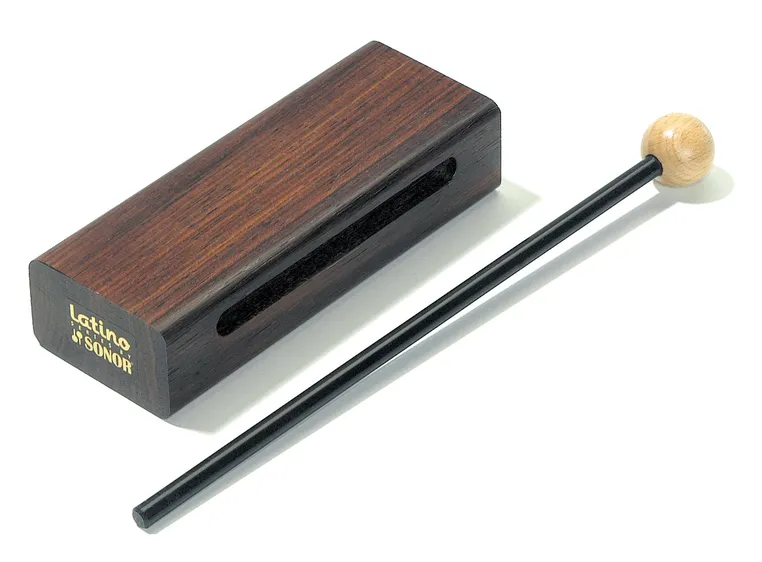 Sonor LWB 1 Wood Block Small, rosewood, with beater (V2200) 