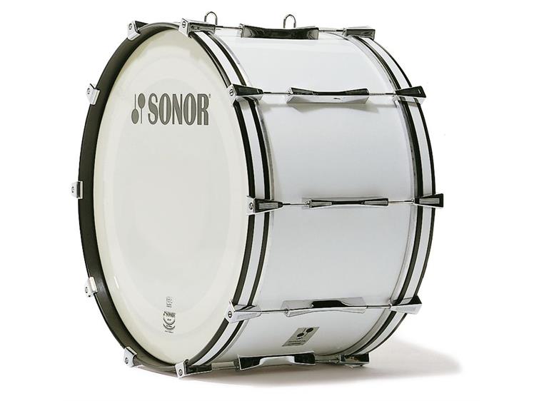 Sonor MC 2614 CW Bass Drum 26"x14", CW white, 4,9kg, white heads