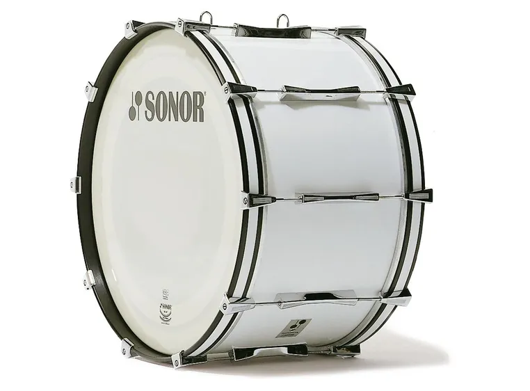 Sonor MC 2614 CW Bass Drum 26"x14", CW white, 4,9kg, white heads 