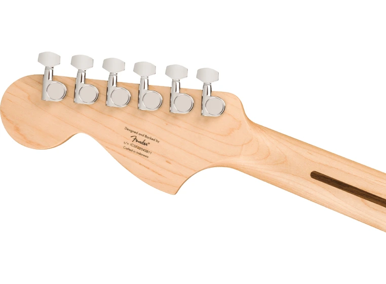 Squier Sonic Mustang HH, Maple White Pickguard, Flash Pink 