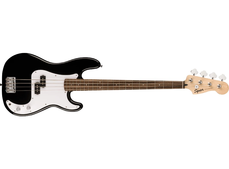 Squier Sonic Precision Bass, Laurel White Pickguard, Black 