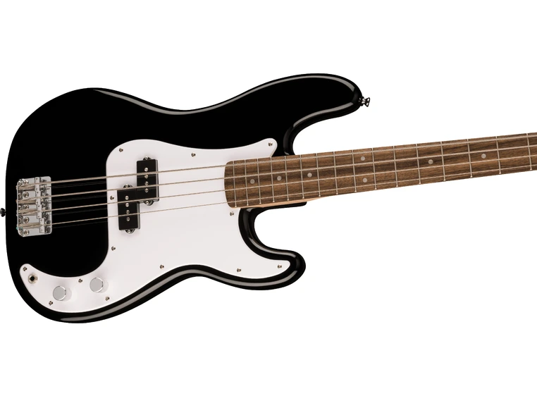 Squier Sonic Precision Bass, Laurel White Pickguard, Black 
