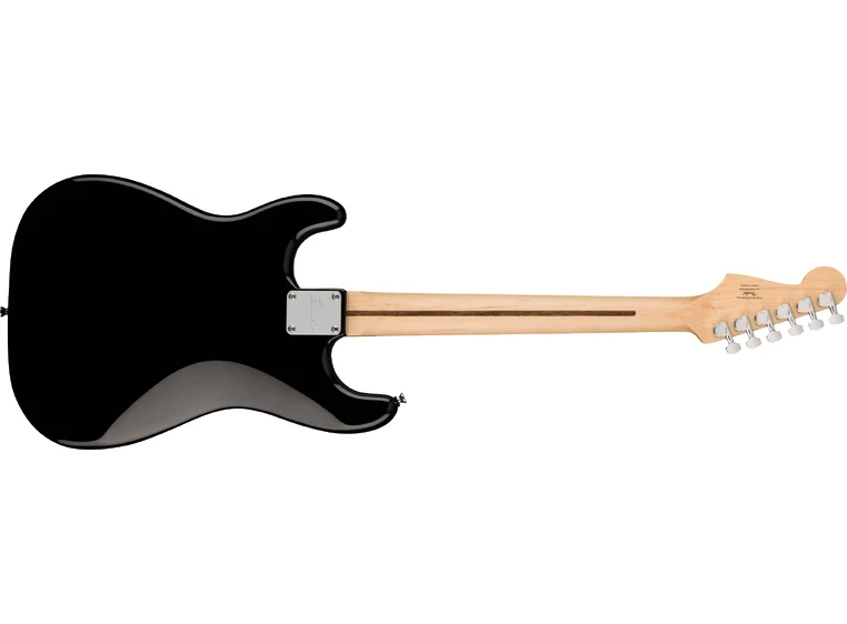 Squier Sonic Stratocaster HT H, Laurel Black Pickguard, Black 