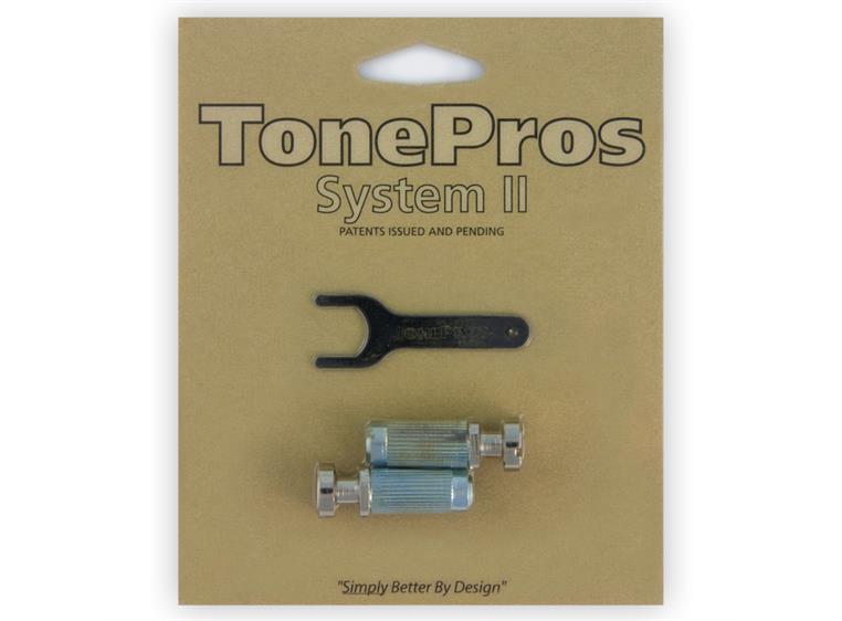 TonePros VM1 N - Metric Steel Locking Studs (Vintage Series) - Nickel