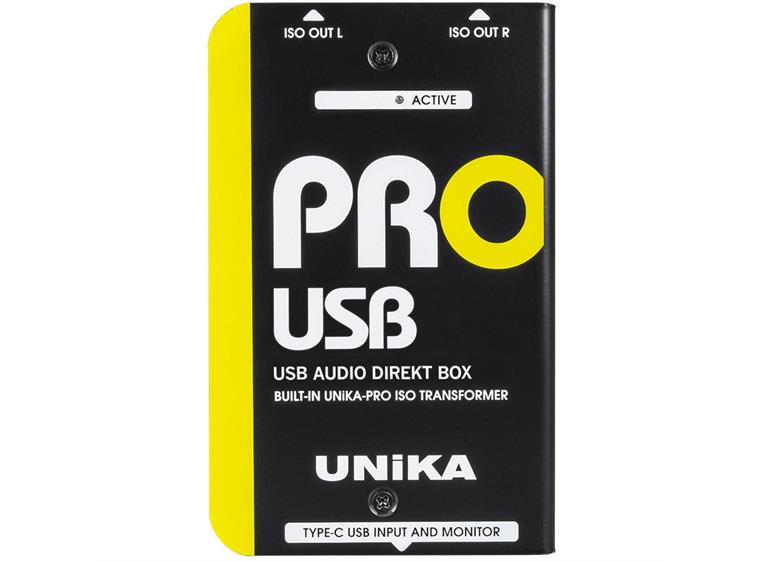 UNiKA PRO-USB - USB-DI-box