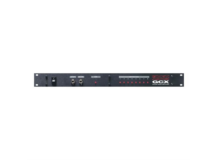 Voodoo Lab GCX – Guitar Audio Switcher with 8 Audio Loops and Phantom Power