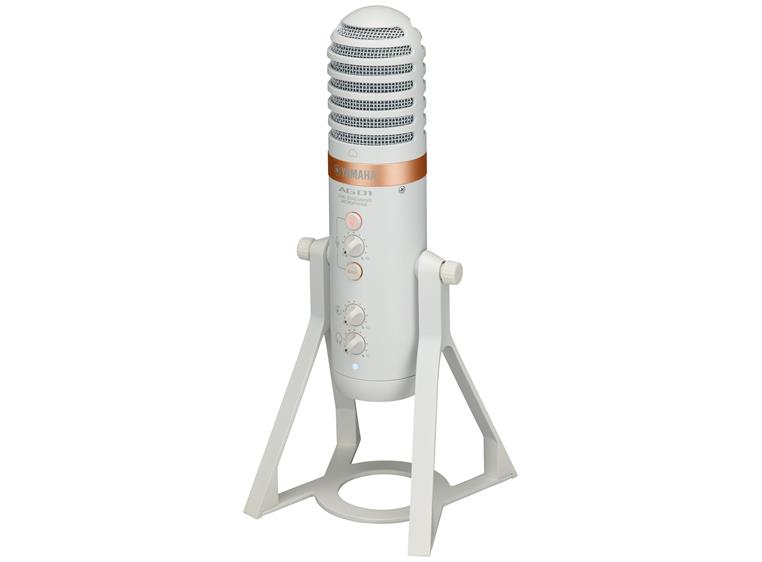 Yamaha AG01 Live Streaming USB Mikrofon in White