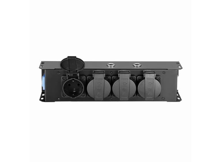 Adam Hall Accessories PRO PORT 4 Power Strip 4x IP54 + Powertwist I/O 