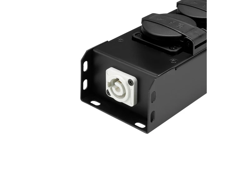 Adam Hall Accessories PRO PORT 4 Power Strip 4x IP54 + Powertwist I/O 