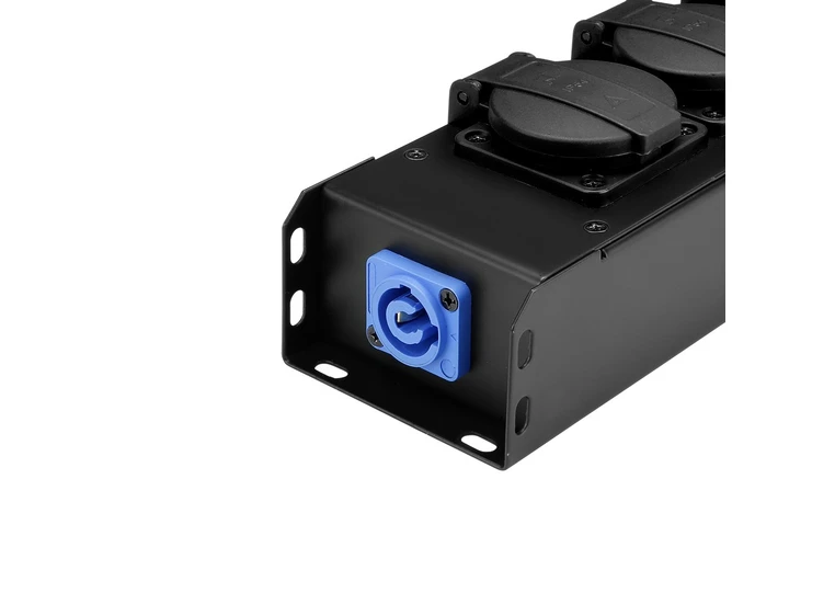 Adam Hall Accessories PRO PORT 4 Power Strip 4x IP54 + Powertwist I/O 