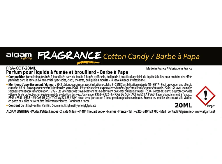 Algam Lighting 20 ML mist frag barbapapa FRA-COT-20ML 