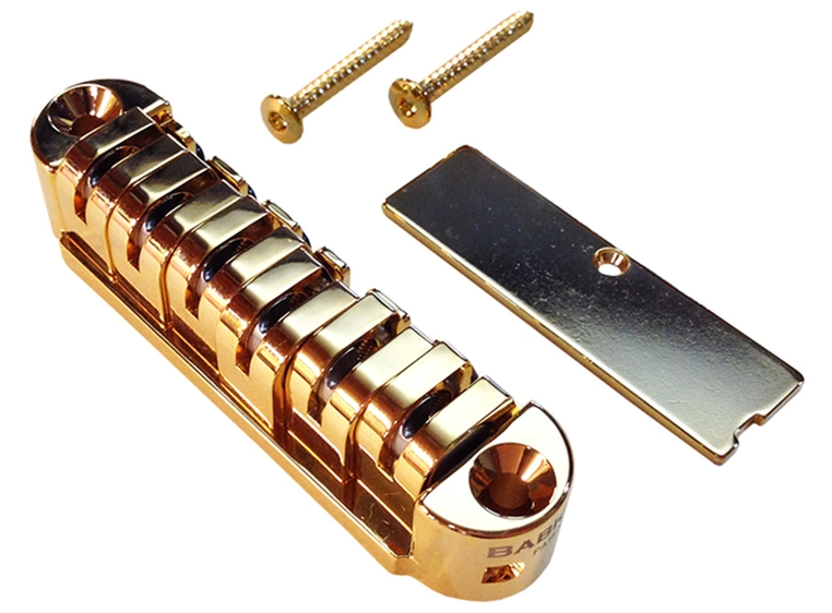 Babicz FCH OEM Tune-O-Matic Arched Plate (LP Style) - Gold 