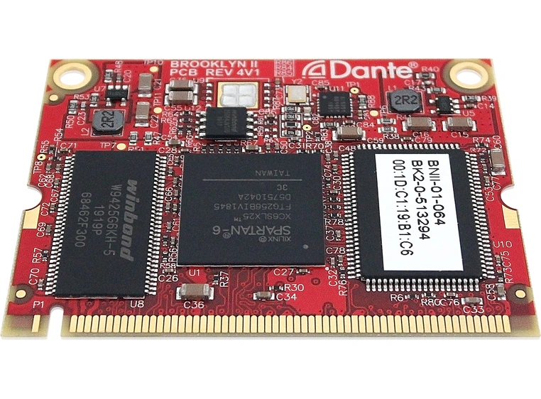 Behringer AOIP-Dante AoIP Nettverksmodul Kompatibel med Audinate Brooklyn II 