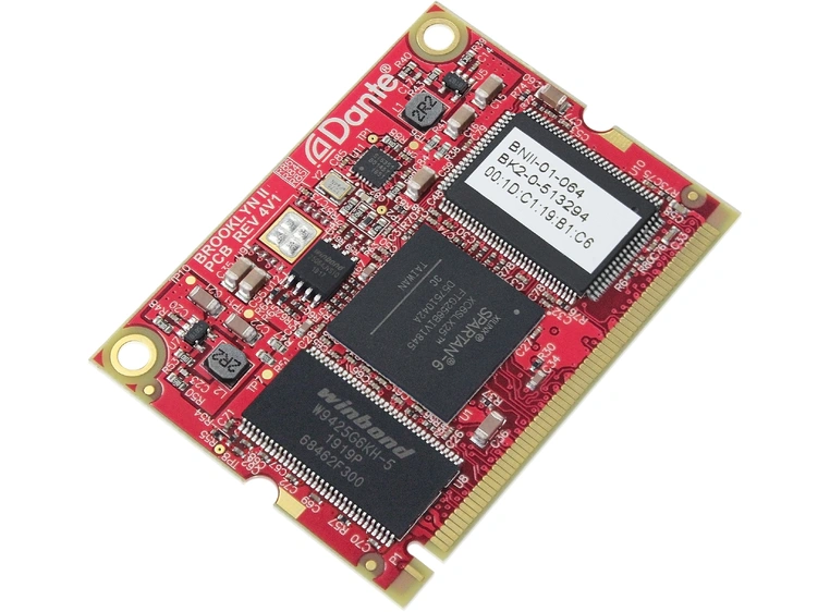 Behringer AOIP-Dante AoIP Nettverksmodul Kompatibel med Audinate Brooklyn II 