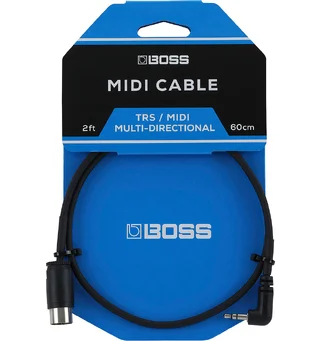 Boss BMIDI-2-35 Overgangskabel TRS/MIDI 2ft./60cm.