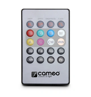 Cameo FLAT PAR CAN REMOTE - Infrared remote control for FLAT