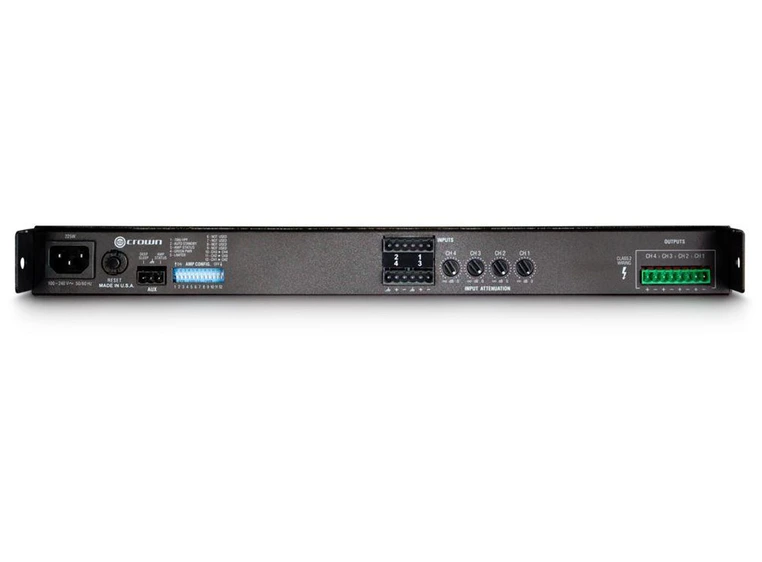 Crown ComTech 475 4 kanals forsterker, 75W/8ohm 