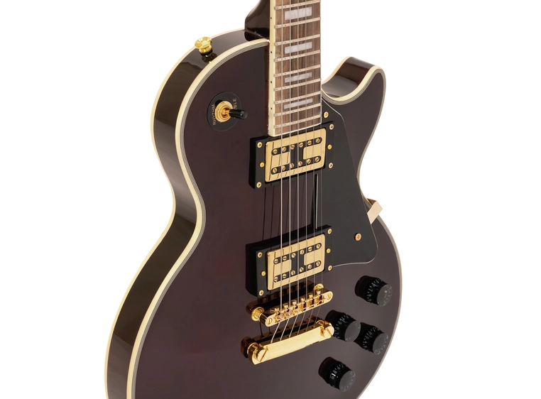 DIMAVERY LP-700 E-Guitar, burgundy 