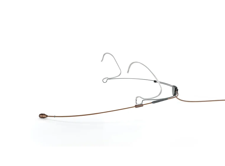 DPA 4466 CORE Omni Headset Mic, Brown MicroDot 