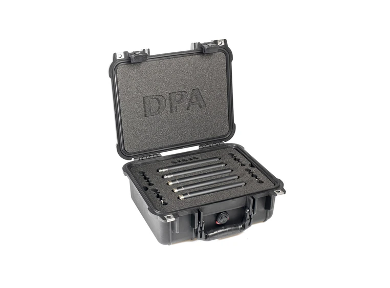 DPA Surround Kit with 3 x 4006A 2x 4011A, Clips, Winds., Peli Case 