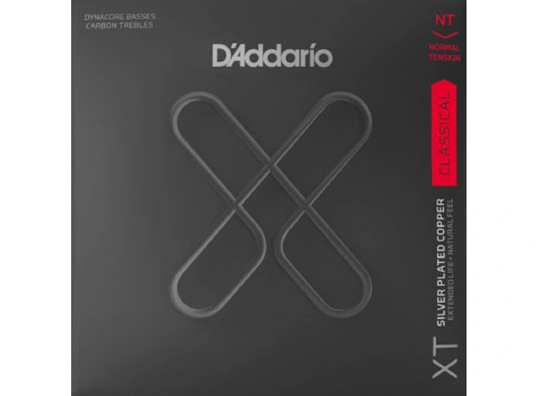 D'Addario XTC45FF Strengesett Classic XT (024-044) Coated Dyn/Carbon Medium 
