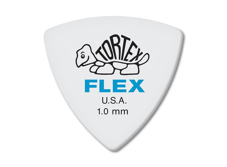 Dunlop 456P100 Tortex Flex Triangle 6-pakning