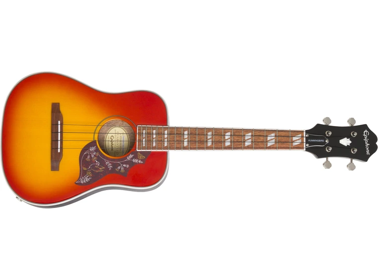 Epiphone Hummingbird Tenor Ukulele Faded Cherry Sunburst 