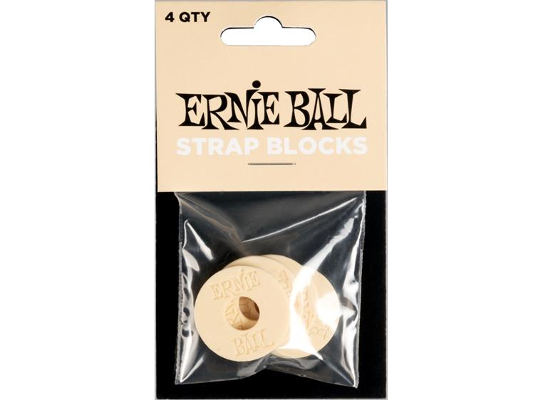 Ernie Ball EB-5624 Strap Blocks Cream, 4 pc