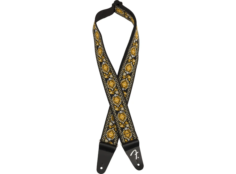 Fender Pasadena Woven Strap Yellow Lotus, 2" 