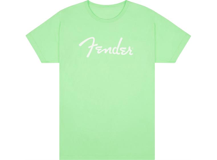 Fender Spaghetti Logo T-Shirt Surf Green, L