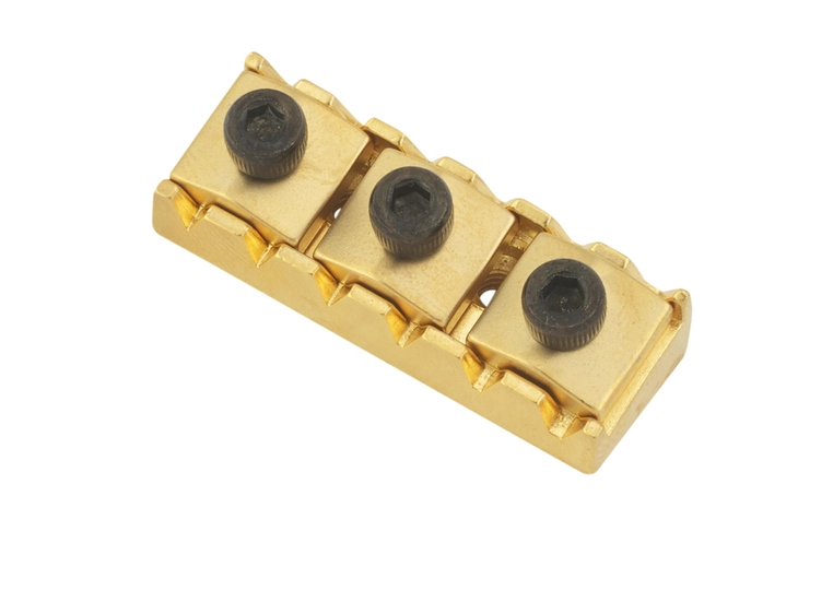 Floyd Rose Nut R4 Satin Gold 42,8-43,3 mm, Radius 10", BlackNick 