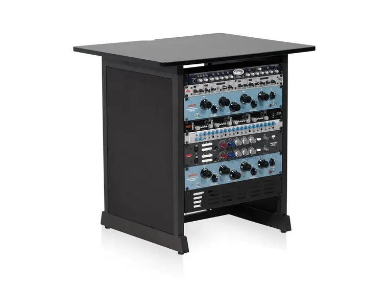Gator Frameworks GFW-DESK-RK Content Furniture 12U Rack - Black 