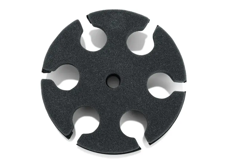 Gator Frameworks GFW-MIC-6TRAY Tray to hold 6 mics on top of mic stand 