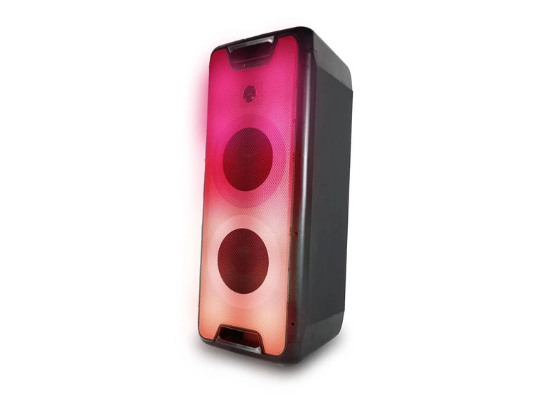 Gemini GLS-880 dobbel 8" oppladbar høyttaler m/LED-lys 