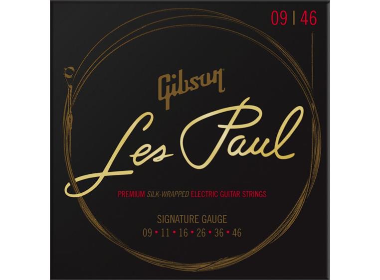 Gibson S&A Les Paul Premium El. Gitar (009-046) Strenger Signature