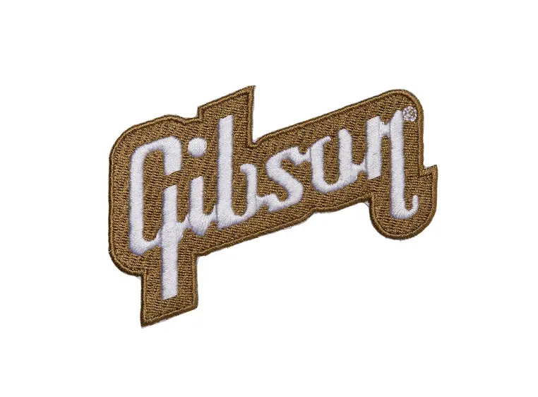 Gibson S&A Logo Patch, Gold 