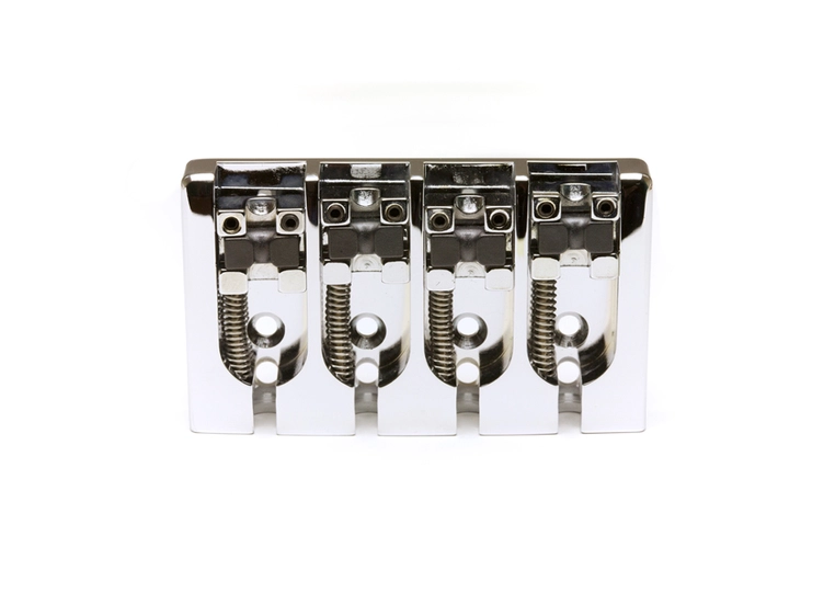 Graph Tech Ghost PN-8370-C4 - 4-String Loaded Hipshot A Style Bass Bridge Krom 